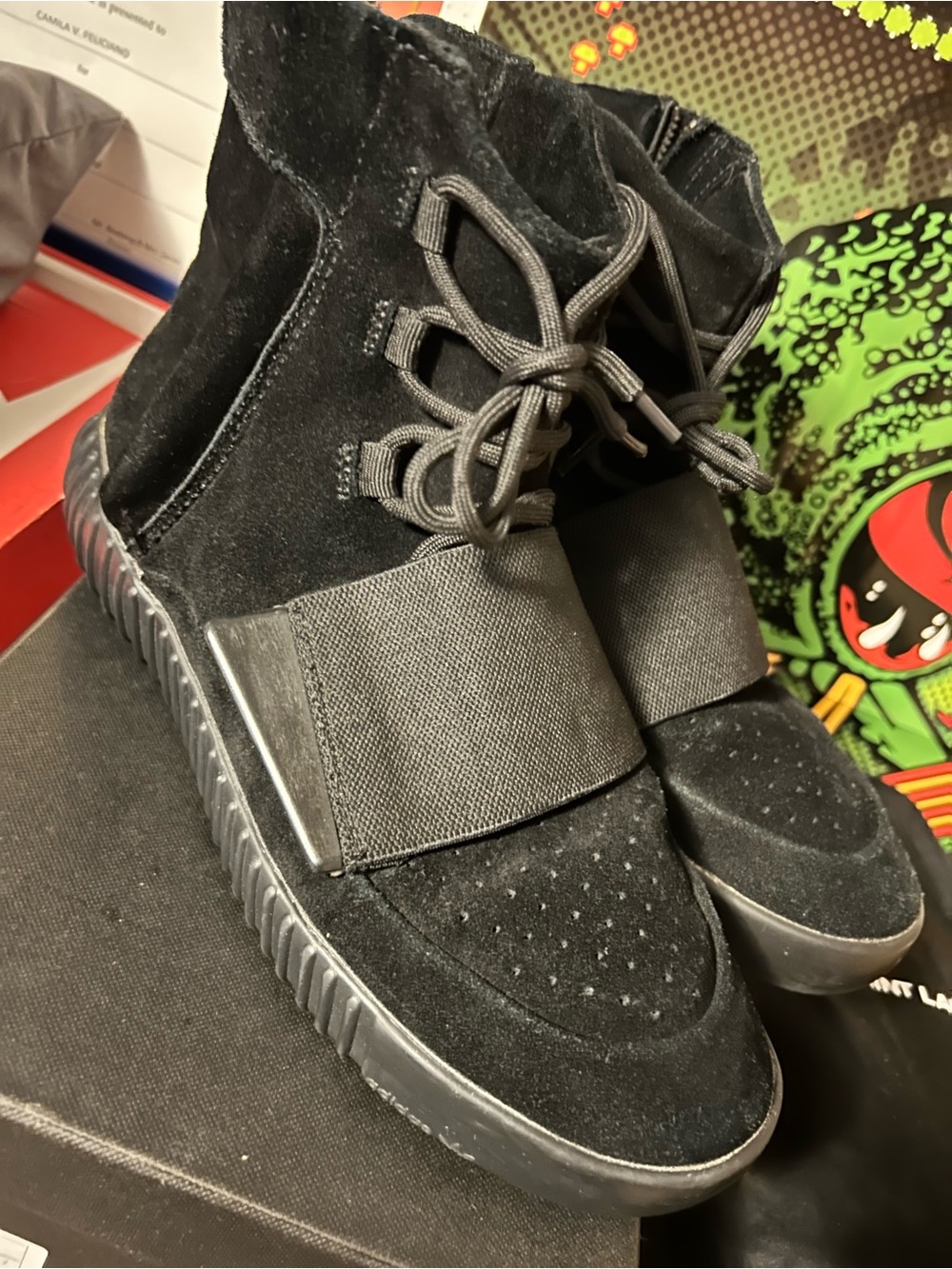 ✝️ #Grail #Exclusive #Yeezy #750 #BlackOnyx #Size 10 #NoBox #GreatCondition